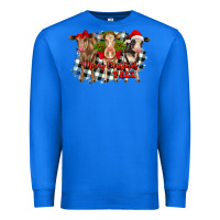 True Royal Merry Christmas Y'all Heifers Premium Sweatshirt - RanaPortraitStore