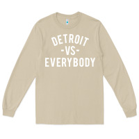 Mushroom det roit vs everybody Long Sleeve Tee - linhVisuals