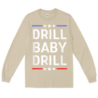 Mushroom drill baby drill t shirt support usa energy independence t shirt Long Sleeve Tee - linhVisuals