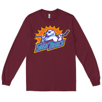 Burgundy orlando solar bears Long Sleeve Tee - linhVisuals