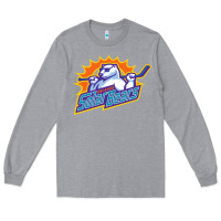 Heather Grey orlando solar bears Long Sleeve Tee - linhVisuals