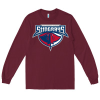 Burgundy south carolina stingrays Long Sleeve Tee - linhVisuals
