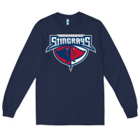 Navy south carolina stingrays Long Sleeve Tee - linhVisuals