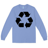 Colony Blue Recycle Long Sleeve Tee - linhVisuals