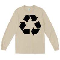 Mushroom Recycle Long Sleeve Tee - linhVisuals