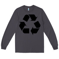 Smoke Recycle Long Sleeve Tee - linhVisuals