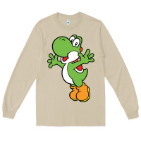 Mushroom yoshi Long Sleeve Tee - linhVisuals