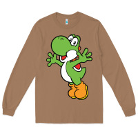 Toasted Coconut yoshi Long Sleeve Tee - linhVisuals