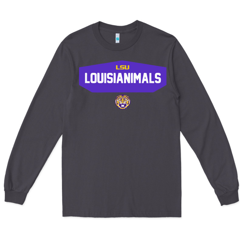 Lsu Louisianimals Long Sleeve Tee by linhVisuals | Teevron