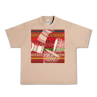 Burro african drum colorful seamless pattern Urban Heavy Tee - BundleAndBundleShop