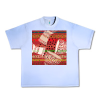 Grape Ice african drum colorful seamless pattern Urban Heavy Tee - BundleAndBundleShop