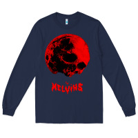Navy Melvins Long Sleeve Tee - linhVisuals