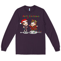 Plum gravity falls merry christmas amino Long Sleeve Tee - linhVisuals