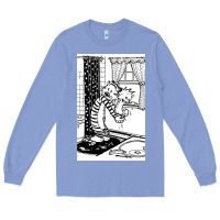 Colony Blue calvin Long Sleeve Tee - linhVisuals