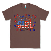 Chestnut all american girl doodle letters Classic Tee - CowCowDesign