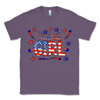 Lavender all american girl doodle letters Classic Tee - CowCowDesign