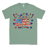 Sage all american girl doodle letters Classic Tee - CowCowDesign