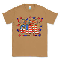 Toasted Coconut all american girl doodle letters Classic Tee - CowCowDesign