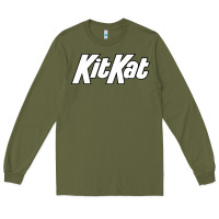 Army Green KitKat Vintage Long Sleeve Tee - linhVisuals