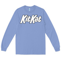 Colony Blue KitKat Vintage Long Sleeve Tee - linhVisuals