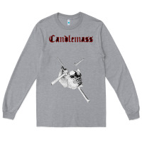 Heather Grey candlemass Long Sleeve Tee - linhVisuals