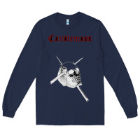 Navy candlemass Long Sleeve Tee - linhVisuals