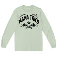 Matcha mama tried guns Long Sleeve Tee - linhVisuals
