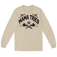 Mushroom mama tried guns Long Sleeve Tee - linhVisuals