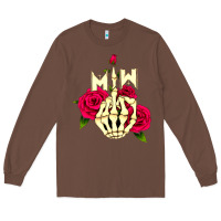 Chestnut motionless in white Long Sleeve Tee - linhVisuals