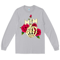 Moon Dust motionless in white Long Sleeve Tee - linhVisuals