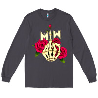 Smoke motionless in white Long Sleeve Tee - linhVisuals