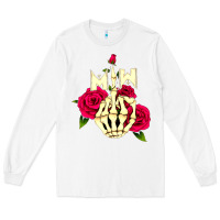 White motionless in white Long Sleeve Tee - linhVisuals