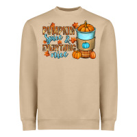 Mushroom Pumpkin spice and everything nice Heavyweight Sweatshirt - RanaPortraitStore