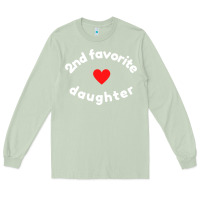 Matcha funny 2nd second child   daughter for 2nd favorite kid sweatshirt Long Sleeve Tee - linhVisuals