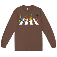 Chestnut beatl Long Sleeve Tee - linhVisuals