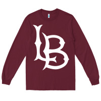 Burgundy long beach state athletics Long Sleeve Tee - linhVisuals