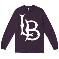 Plum long beach state athletics Long Sleeve Tee - linhVisuals