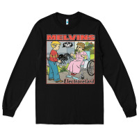 Black MELVINS Long Sleeve Tee - linhVisuals