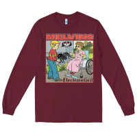 Burgundy MELVINS Long Sleeve Tee - linhVisuals