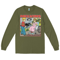 Army Green MELVINS Long Sleeve Tee - linhVisuals