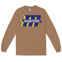 Toasted Coconut massachusetts maritime academy Long Sleeve Tee - linhVisuals