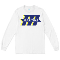 White massachusetts maritime academy Long Sleeve Tee - linhVisuals