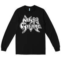 Black nasty savage 85 thrash metal Long Sleeve Tee - linhVisuals
