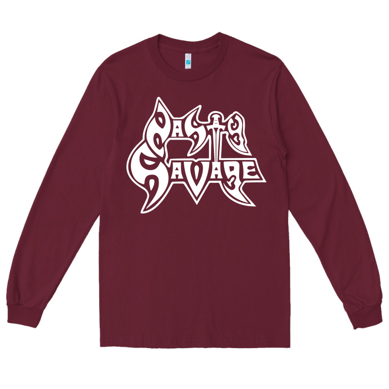 Nasty Savage 85 Thrash Metal Long Sleeve Tee by linhVisuals | Teevron