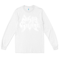 White nasty savage 85 thrash metal Long Sleeve Tee - linhVisuals
