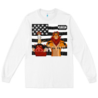 White hakonia matatonia   simba Long Sleeve Tee - linhVisuals