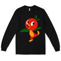 Black orange bird Long Sleeve Tee - linhVisuals