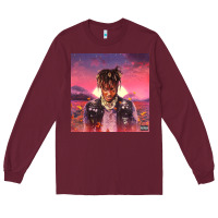 Burgundy Juice pink Long Sleeve Tee - linhVisuals