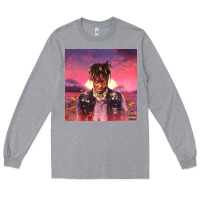 Heather Grey Juice pink Long Sleeve Tee - linhVisuals