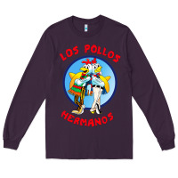 Plum los pollos hermanos movie Long Sleeve Tee - linhVisuals